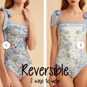 Like NEW Reversible Bathing Suit